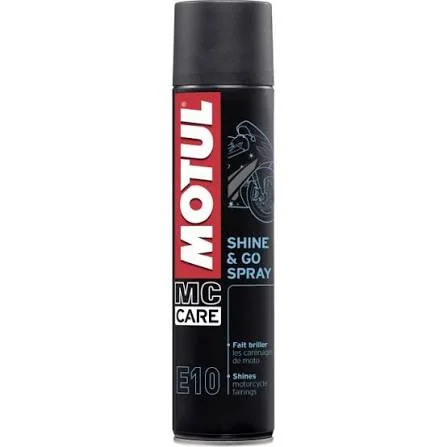 MOTUL E10 Shine and Go motorcycle care spray
